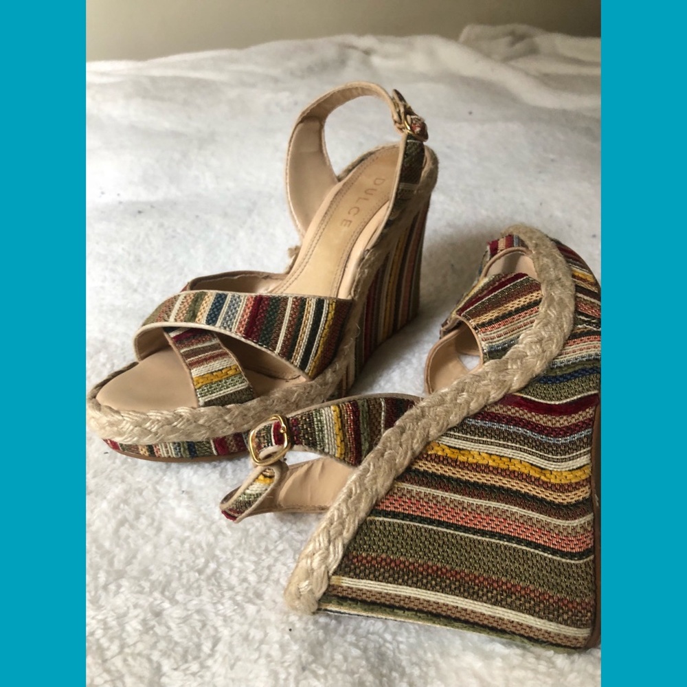Size 8 Spring Wedge Heels (Dulce)